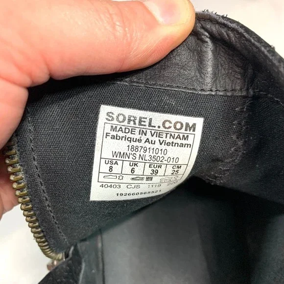 Sorel Suede Waterproof Boots Women's 8 - Picture 11 of 11